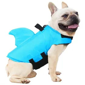 Meilleurs prix pour Gilet de sauvetage pour chien gilet de sécurité bouée de sauvetage pour chiot maillot de bain (XS bleu)