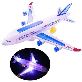 Meilleurs prix pour Avion jouet électrique pour enfants avec lumières et sons Avions jouets pour garçons et filles