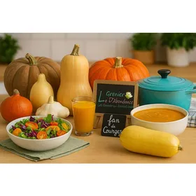 Comparer les prix de Lot de 100 graines à semer - Le Grenier d' Abondance - Fan de Courges - 9 sachets individuels