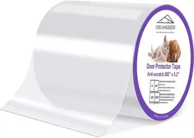 Comparer les prix de Protection De Porte Contre Les Griffures De Chien-21 Cm X 5 M-Transparente-Robuste-Pour Chien Et Chat-Flexible