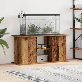 Comparer les prix de Prix bas - Support pour aquarium - SYM NEW - vieux bois 121x41x58 cm bois dingénierie （704392492225)