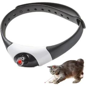 Comparer les prix de Collier laser pour chat - Noir - Réglable multipositions - Convient pour le divertissement autonome des chats dintérieur