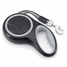 Comparer les prix de aisse rétractable pour Chien 8MLaisse Enrouleur pour Gros ChienLaisse Chien Enrouleur-Gris QIEDOVIEY