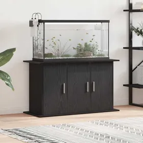 Comparer les prix de Support daquarium - vidaXL - Chêne noir - 101x41x58 cm - Bois dingénierie