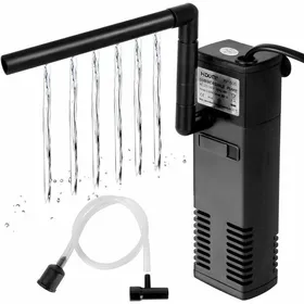 Comparer les prix de Filter Aquarium à Débit dEau 4 W 600L/H Filter Intern voor Aquarium 60L Filter Pompe Aquarium met éponges Filters voor Poisson