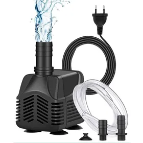 Meilleurs prix pour Pompe submersible 800 L/H 220V 10 W avec 2 buses - 1 5 m et 2 5 m - silencieuse pour aquarium dintérieur et extérieure