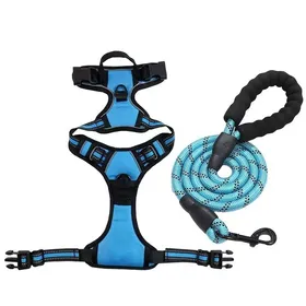 Comparer les prix de Harnais Anti-Traction pour Chien avec Laisse Harnais Réfléchissant pour Entraînement et Promenade Taille S