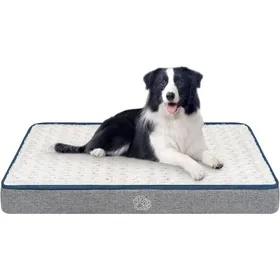 Comparer les prix de Panier Chien Réversible (Frais et Chaud)Coussin avec Couche imperméableTapis Grande Taille OrthopédiqueMatelas Lit90x60x75cm