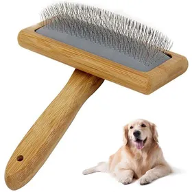Meilleurs prix pour Brosse pour chiens et chats peigne de toilettage pour poils longs et courts outil dpilation PZCC
