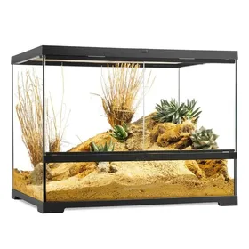 Meilleurs prix pour Terrarium Paludarium 60x45x45cm Reptile Et Amphibien Pro Terrarium Pt4408 - Exo Terra