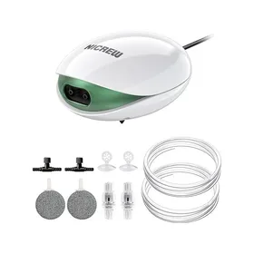 Meilleurs prix pour Bulleur Aquarium Ultra-Silencieux et Réglable Jusquà 400L Pompe à Air Aquarium