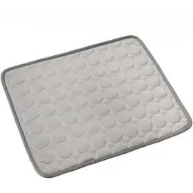 Meilleurs prix pour Tapis de refroidissement pour animaux dété couverture de couchage pour animaux lavable intérieur et extérieur gris