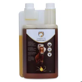 Comparer les prix de Huile de lin pour chevaux flacon doseur pratique 1 l