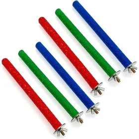 Meilleurs prix pour Perchoir - 6 Pièces - Bois Naturel - Coupe Ongles Et Bec - Pour Perruches Canaris - 20 Cm Multicolore MICRODERMABRASION