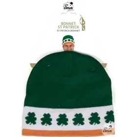 Comparer les prix de Bonnet - Non spécifié - Saint Patrick - 100% acrylique - Couleur verte - Accessoire tendance