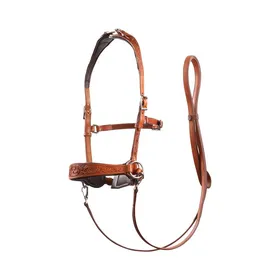 Meilleurs prix pour Bridons sans mors pour cheval Edix Saddles ED2-Rose - Marron - Cob