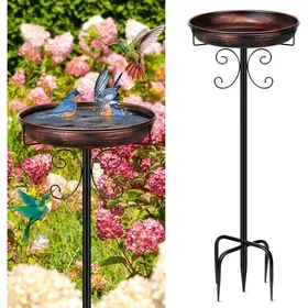 Meilleurs prix pour Abreuvoir oiseaux exterieur - Métal hiver 25x12 pouces 1 pièce 5 griffes - Abreuvoir oiseaux - Abreuvoir oiseaux exterieur sur pied