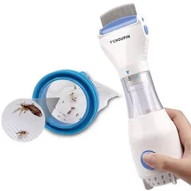 Comparer les prix de Peigne électrique anti-puces - TCHOUPIN - Peigne de toilettage pour animaux - Chat et chien - Multifonctionnel - Peignes anti puces