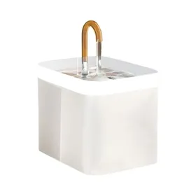 Meilleurs prix pour ®RisingFF Fontaine à eau automatique pour chats et chiens de 1,5 L, distributeur d'eau transparent pour animaux de compagnie