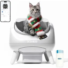 Meilleurs prix pour CATLINK Open -X Bac à litière auto-nettoyant contrôle via application compatible WiFi 24G/5G avec tapis de litière inclus