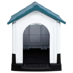 Meilleurs prix pour Meilleures Abris - Cage - Niche pour chien Bleu 57x68x66 cm Polypropylène SSD7022614