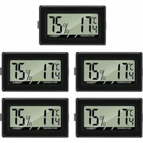 Comparer les prix de Mini Digital LCD Thermomètre Hygromètre Température Humidité Testeur Thermomètre Portable Thermo Hygromètre Indicateur pour Bureau