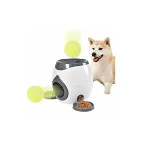 Meilleurs prix pour Jouet Lanceur pour Animaux Chargeur Automatique avec Cuillre et 2 Balles de Tennis PUZZLE