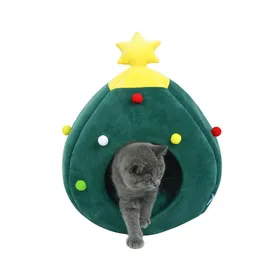 Meilleurs prix pour Panier Chat Lavable Panier Chien Noël Canapé Animal Compagnie Tapis Couchage Chien Chat Label
