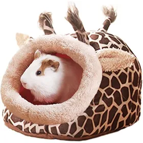 Comparer les prix de Lit et jouet pour cochon d’Inde hamster rat furet – nid en sucre planeur accessoire confortable pour petits animaux. Label