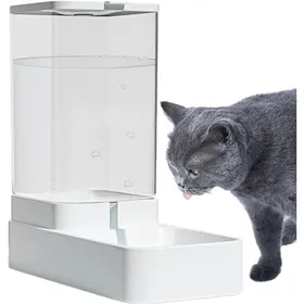 Meilleurs prix pour Distributeur dEau pour Chat et Chien Mangeoire Automatique par Gravité 38 L Antidérapant Facile à Nettoyer