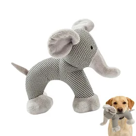 Comparer les prix de Peluchés pour chiens de grande taille coussins couineurs interactifs mâcheurs dentition enrichissement QIEDOVIEY