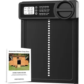 Meilleurs prix pour ODIPIE porte poulailler auto avec minuterie soirmatin anti-pincement alliage daluminium ACCESSOIRES DE ROBOT DE NETTOY