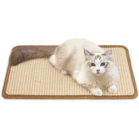 Meilleurs prix pour Tapis griffoir horizontal pour chat20*40cm cm protège canapés et tapis beige