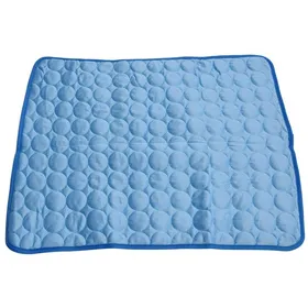 Meilleurs prix pour SURENHAP Mat à animal de compagnie Mat de refroidissement pour animaux de compagnie respirant un chien de chien de deco linge Bleu