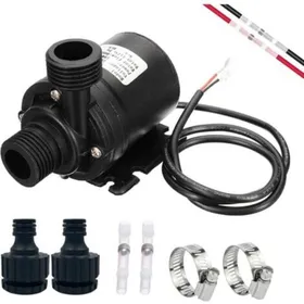 Comparer les prix de Pompe a Eau 12v Mini Pompe à Eau Submersible Moteur Sans Balais 800l/h 5m Pompes à Eau pour la Circulation de leau de la Piscin