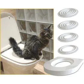 Comparer les prix de Kit de formation aux toilettes pour chat système de formation aux toilettes pour animaux de compagnie tapis de bac à litière pour