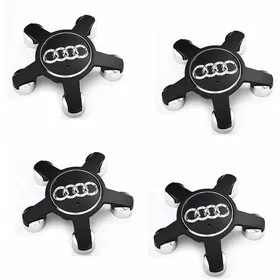 Meilleurs prix pour Jeu De 4 Caches-Moyeux 4f0601165 N Roue Emblme Pour Enjoliveurs De 135 Mm Pour Audi Noir Label