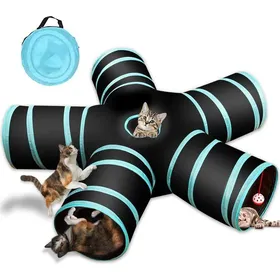 Meilleurs prix pour Tunnel de jeu pour chat jouet pour chat jouet pour chien tunnel de jeu à 5 voies tube de tunnel de jeu pour animaux de Label