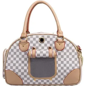 Meilleurs prix pour Sac De Transport En Cuir Pu De Luxe  Sac De Transport Pour Petit Chien Chat Animal De Compagnie Sac à Main Fo PANIER DE TRANSPORT