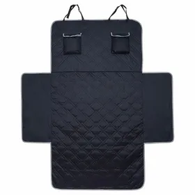 Meilleurs prix pour Tapis de protection pour animaux de compagnie de coffre de voiture tapis de chien imperméable et anti-sale avec protection latérale