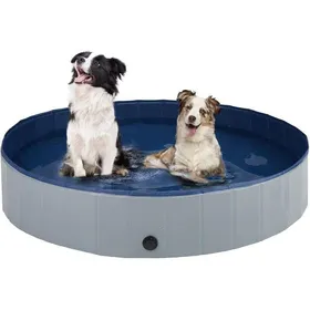 Comparer les prix de Piscine pliable pour chien baignoire portable pour animaux de compagnie convient aux chiens et aux chats utilisable à lint