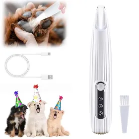 Comparer les prix de Tondeuse pour chien améliorée tondeuse pour poils danimaux avec lumière LED écran intelligent oreilles