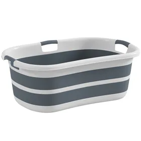 Meilleurs prix pour LIA Baignoire pour Chien Baignoire Pliable et Portable avec Trou de Drainage pour Petits Chiens et Chiots Gris