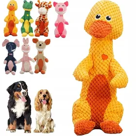 Comparer les prix de Canard jaune Peluche à mâcher en pour chienjouet sonore pour chiotsrésistant aux morsuresnettoyanimaux de compagnie fournitures