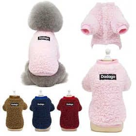 Meilleurs prix pour Petit Chien Pull Chat Chiot Hiver Manteau Chaud pour Animaux de Compagnie Temps Froid Confortable Polaire vêtements Mignon Pull