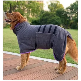 Comparer les prix de Peignoir pour chien, peignoir en microfibre pour chiens moyens et grands
