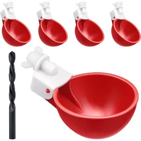 Comparer les prix de Abreuvoir Automatique - XVX - Kit 5 Pièces - Installation Facile - Réduit les Fuites - Pour Poules