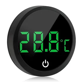 Comparer les prix de Thermomètre Daquarium Numérique sans Fil Tactile Affichage LED Tactile avec Capteur Précis Thermomètre Autocollant pour Aquarium