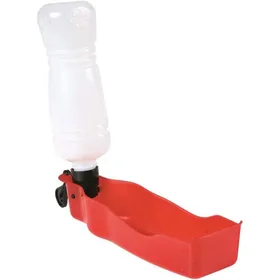 Meilleurs prix pour Distributeur dEau pour Chien 500ML Gourde Portable avec Bol Pratique pour Promenade et Voyage Extérieur (Rouge)