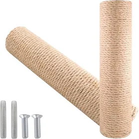 Comparer les prix de Arbre À Chat De Rechange, Griffoir Poteau En Sisal Griffer Rechange Pour Chat, Facilement Assemblé (30Cm X 2), (Cat Scratch)